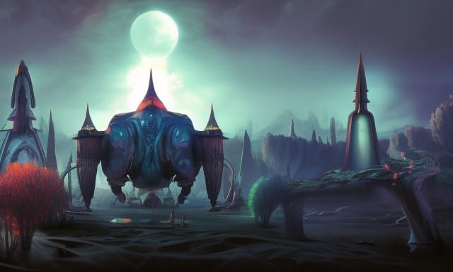 dark twisted horror Epic
