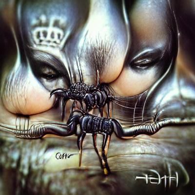ant queen H.R. Giger