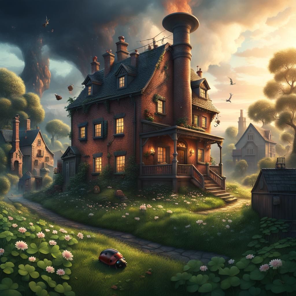 Lucky Charms: Digital Matte Painting