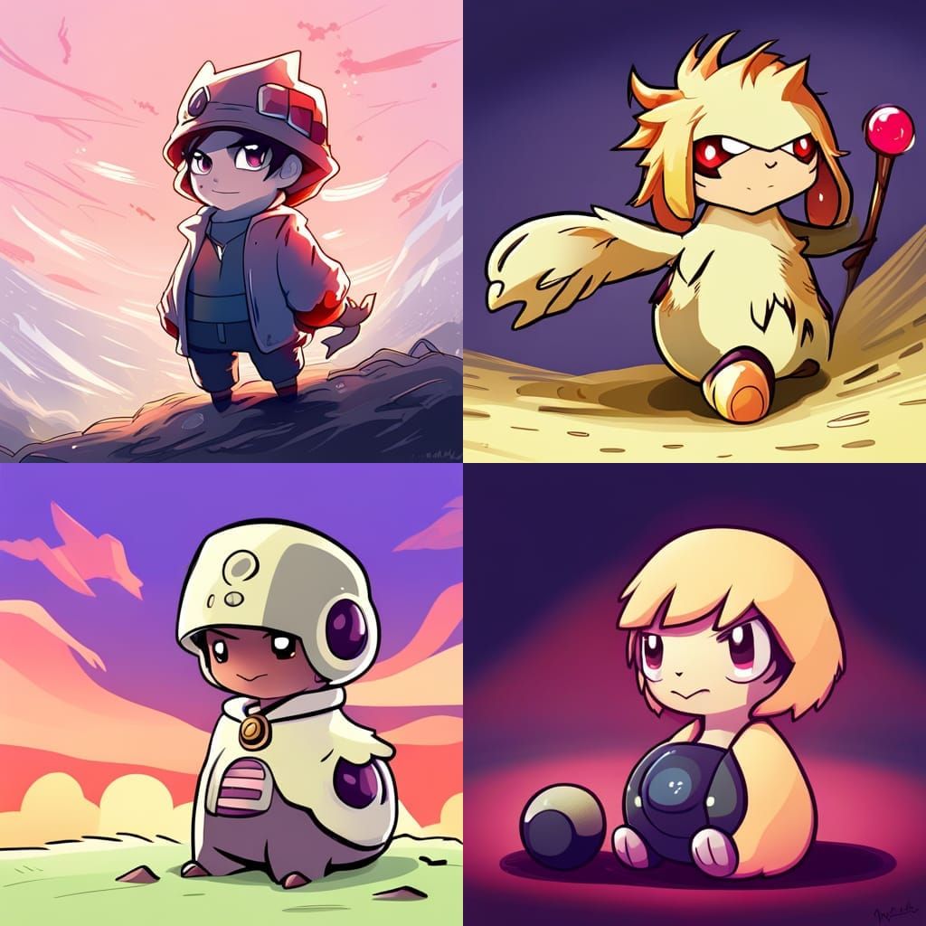 Cute Pokémon trainer