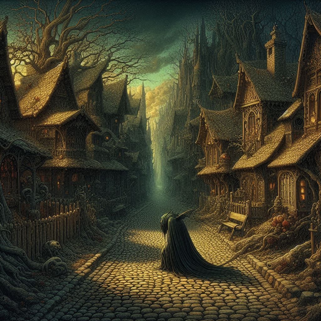 Creepy village