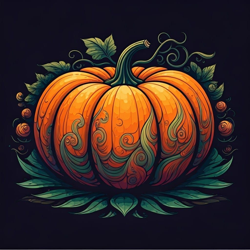  Gourd Pumpkin   by @ILoveHighlandCows