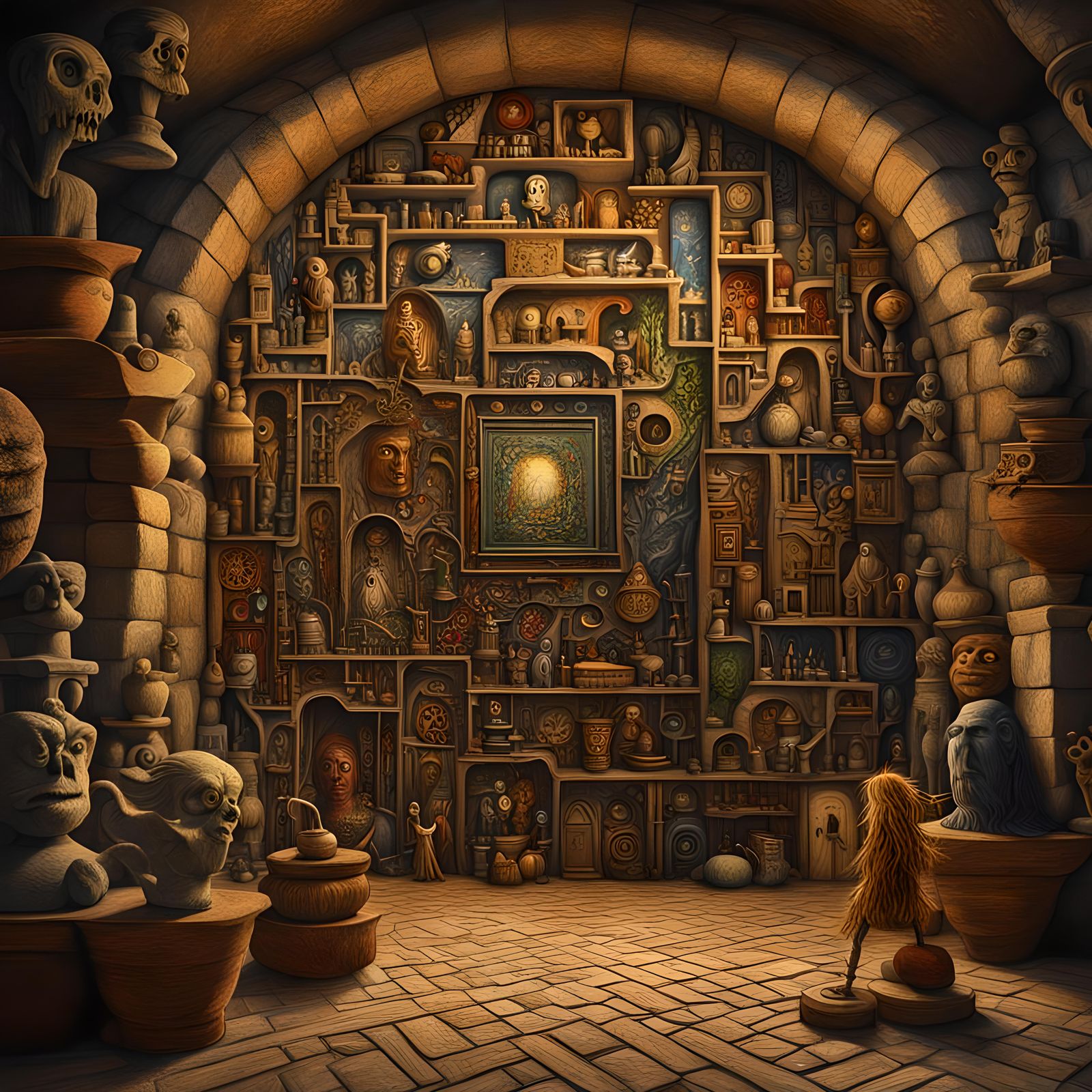 Pablo Picasso Jim Henson Labyrinth Inspired