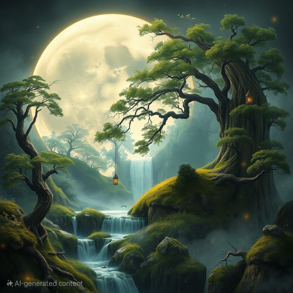 Moonlit Grove