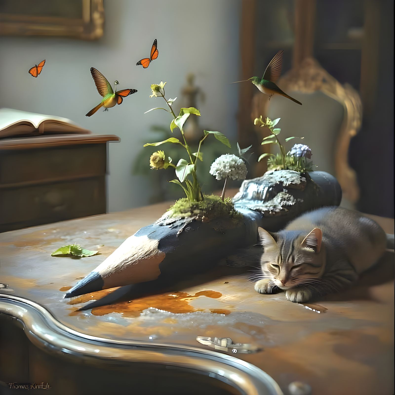 Pencil Grows Wild   by @Jram