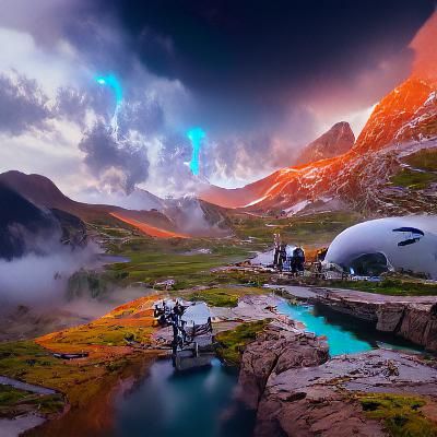 beautiful, awe-inspiring, outdoors meets technology, the future, and love of cyborgs