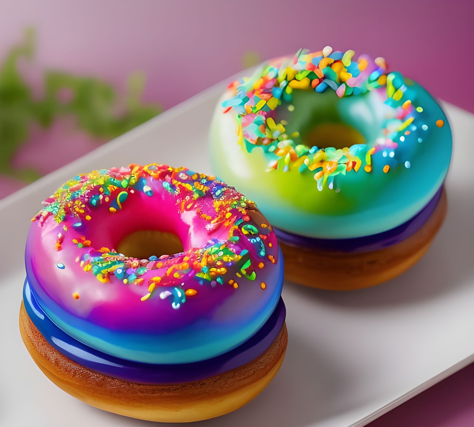 Delicious Donuts 🍩   by @Zia