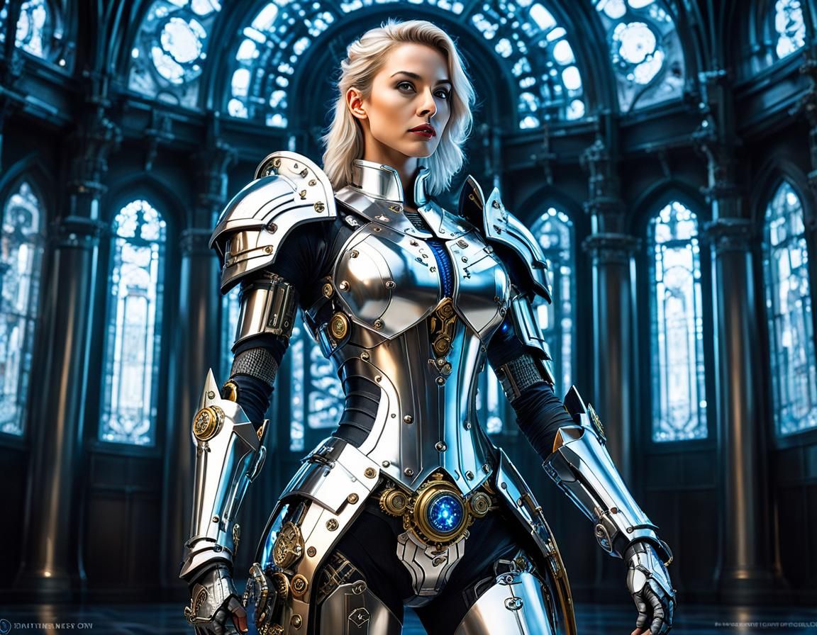 Medieval Sci-fi Fantasy :: Bionic Knight inspired by Hajime Sorayama ...