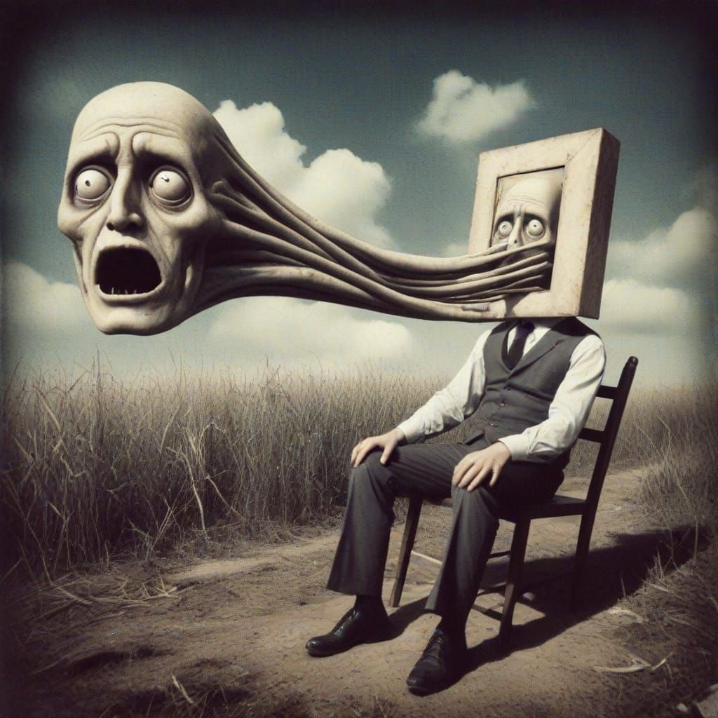 Surreal and Strange Photo from the Early 2000s