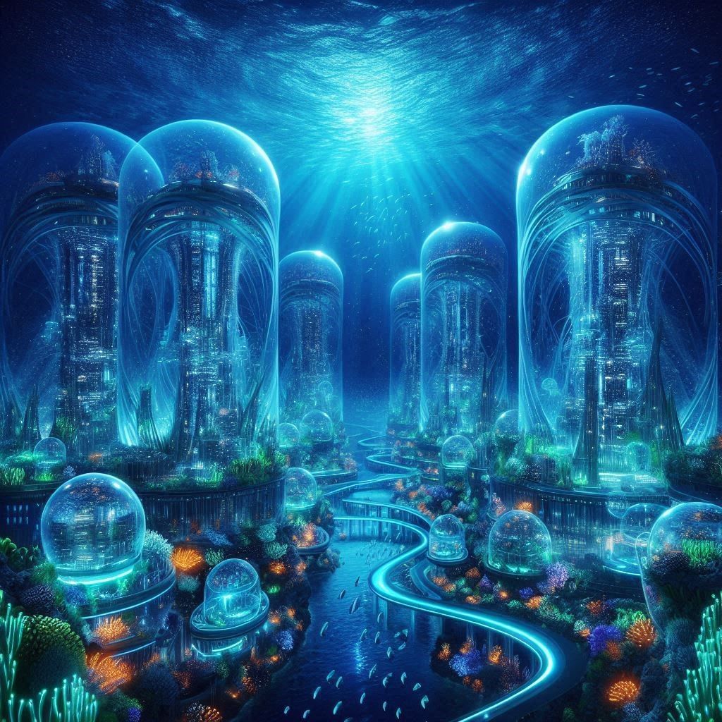 Underwater Human Cities