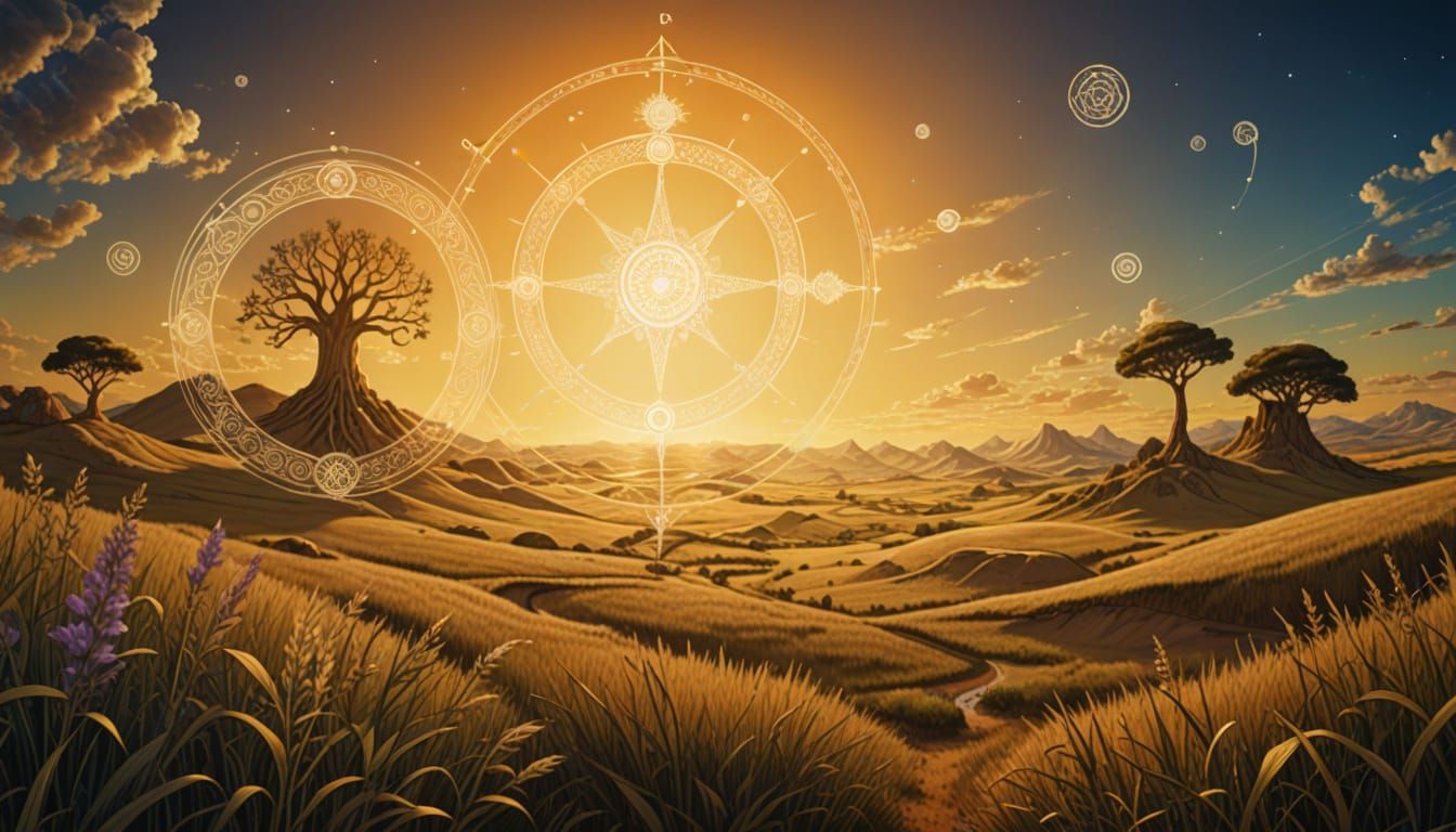 sunset schematics  by @Fraktyle