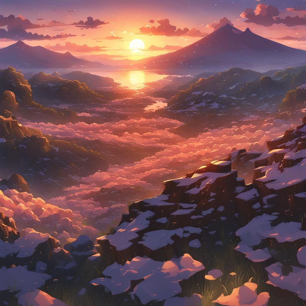 A beautiful sunset
