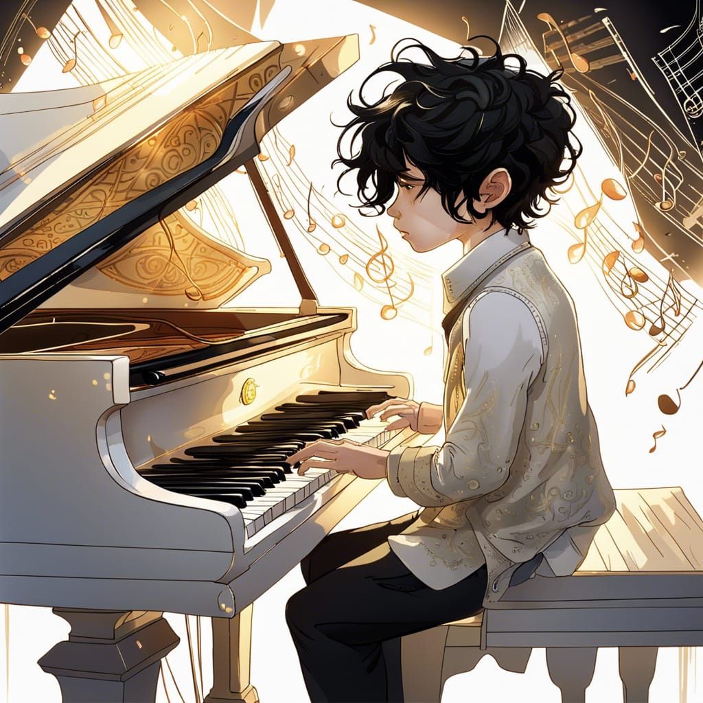 Lost In A Melody  by @Kitty Blacksmith