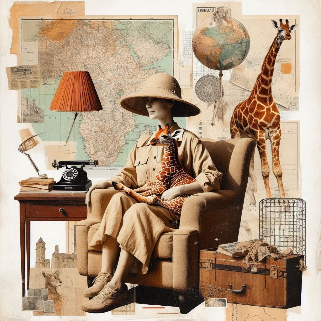 Giraffe Collage