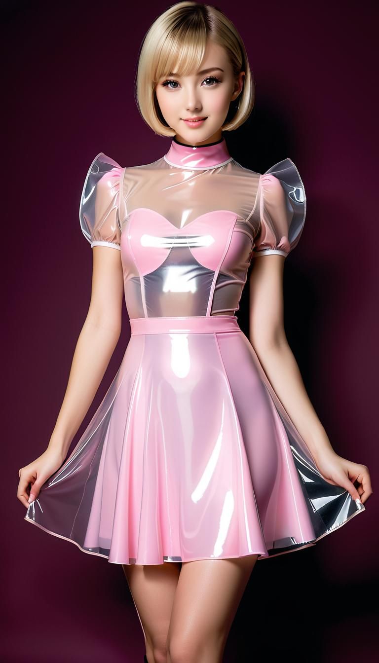 playing with pink skater dress designs