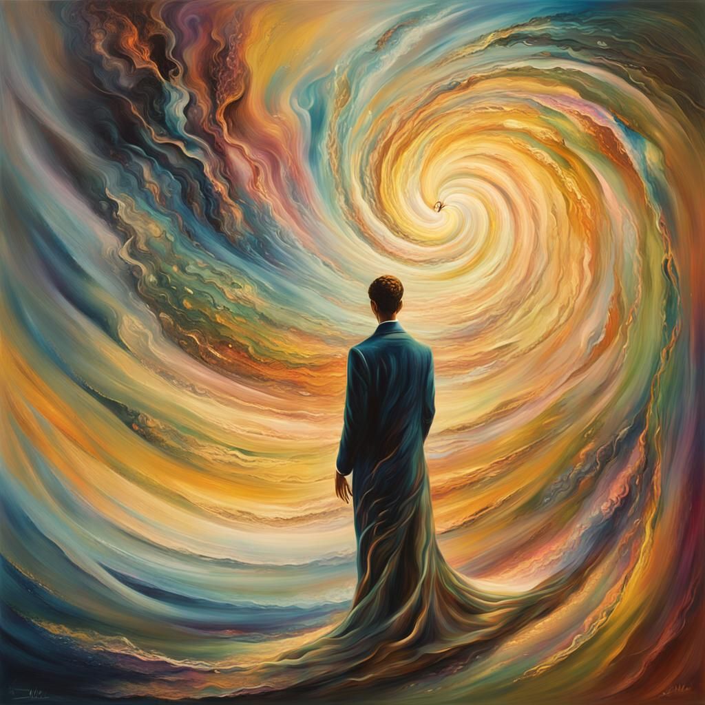 Cosmic vortex   by @Arisiin