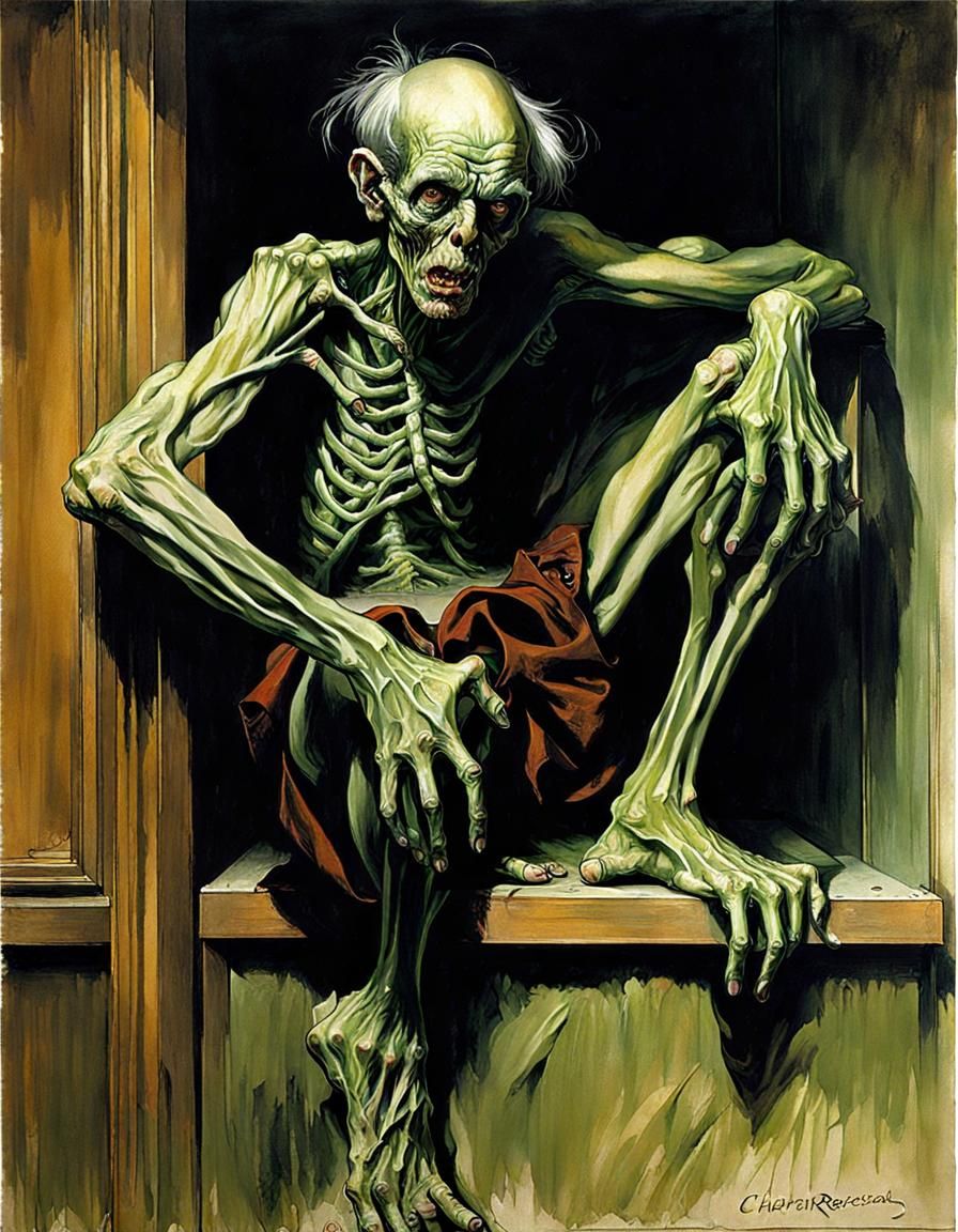 Pitiable zombie