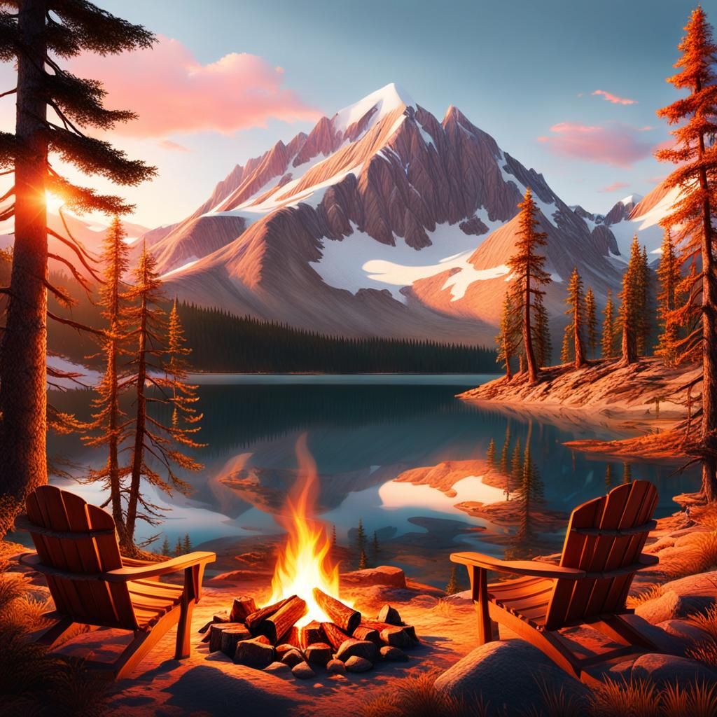 camping  by @TopDawg