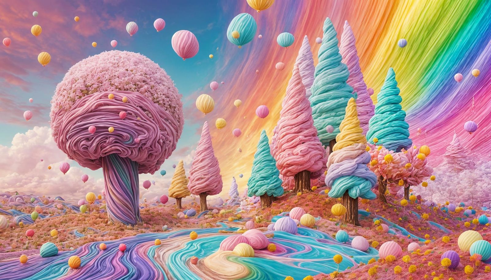 ice cream scoopland  by @rkspacez