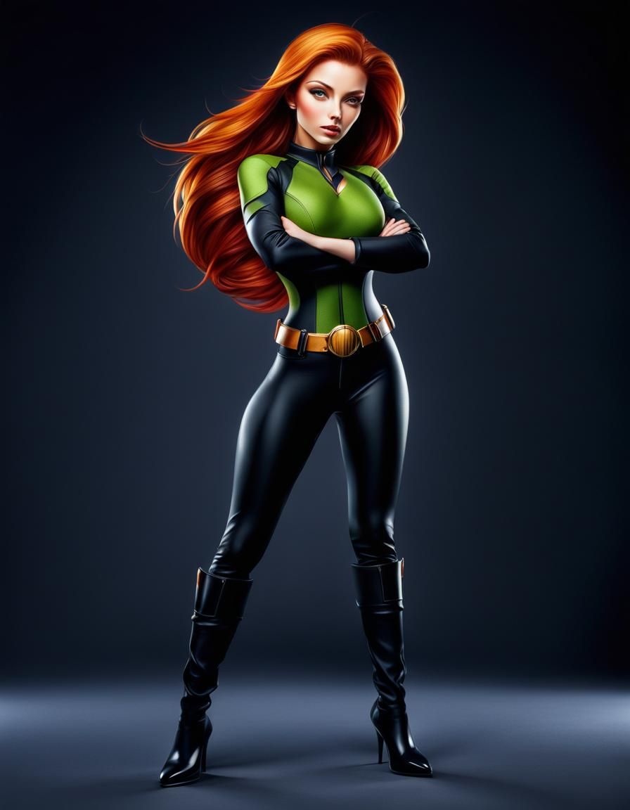 Kim Possible - AI Generated Artwork - NightCafe Creator