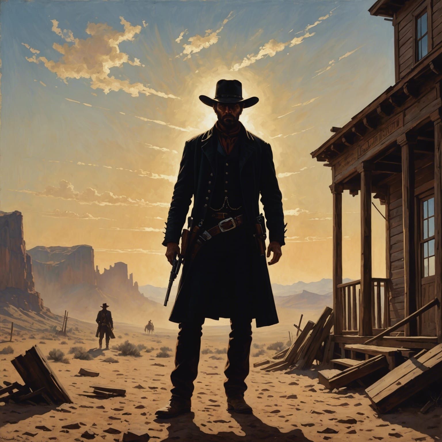 The Gunslinger  by @Heathen