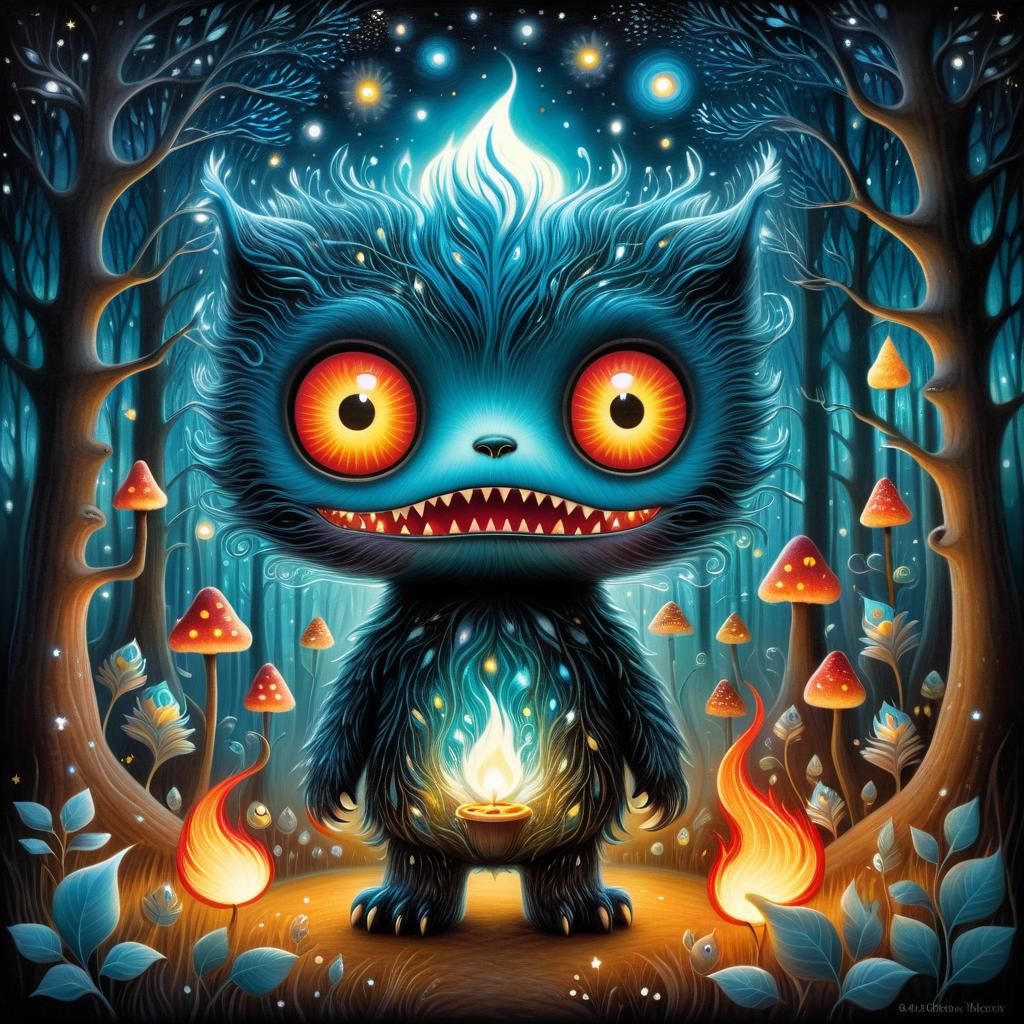 Fire monster Neff