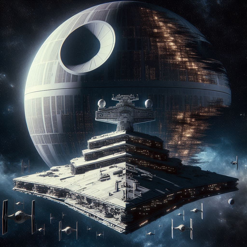 Imperial Might with Death Star