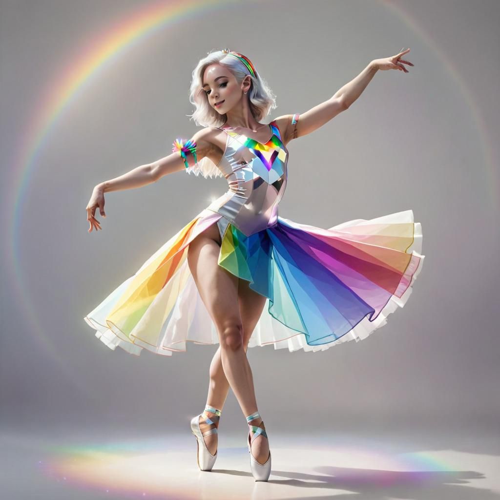 PRISM IS A DANCER AI Generated Artwork NightCafe Creator