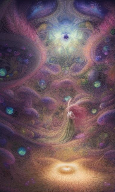 a room, maximalist photoillustration: by Marton Bobzert: 8k ...