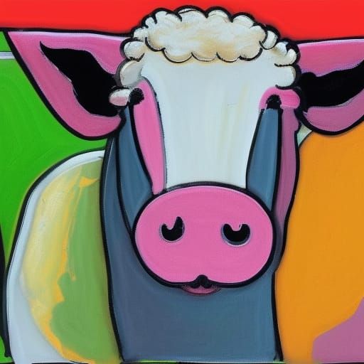 sheep, cow, pig, chicken, vegetables - AI Generated Artwork - NightCafe ...