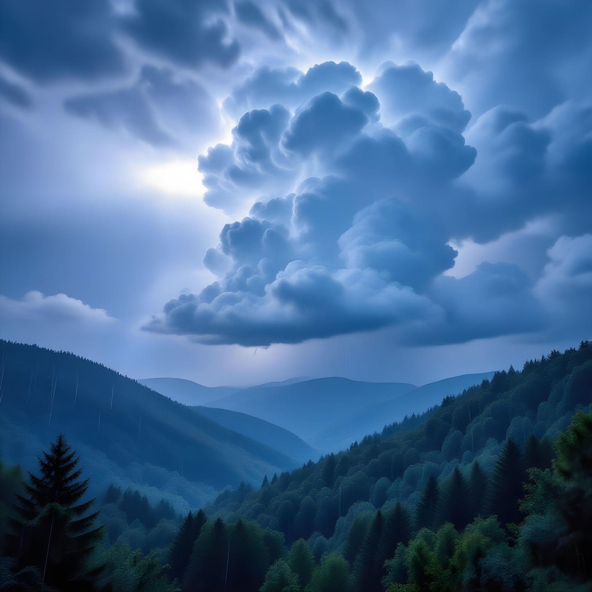 Storm Over the Valley