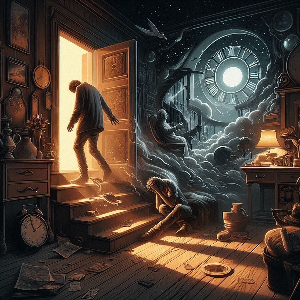 Years of living with a cold and empty space And it haunts me...