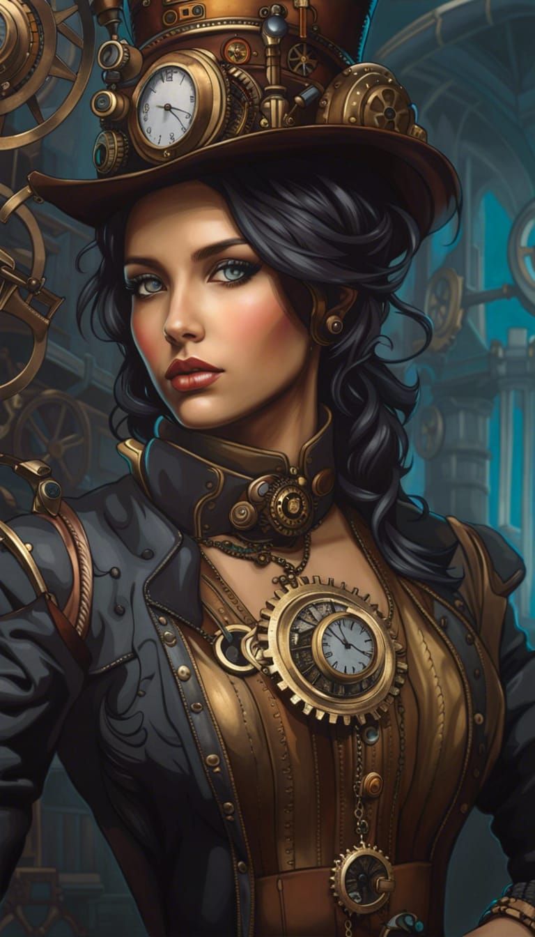 Steampunk Woman #69