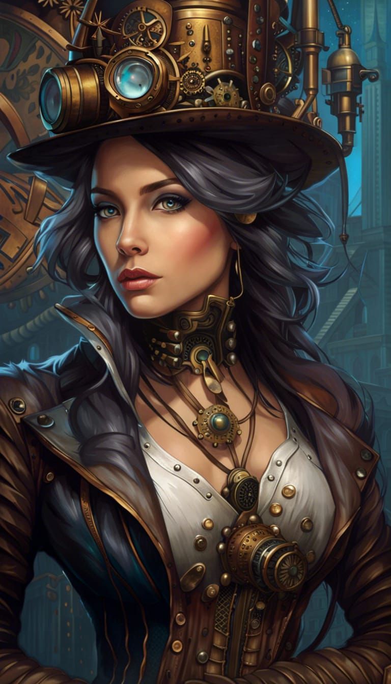 Steampunk Woman #71