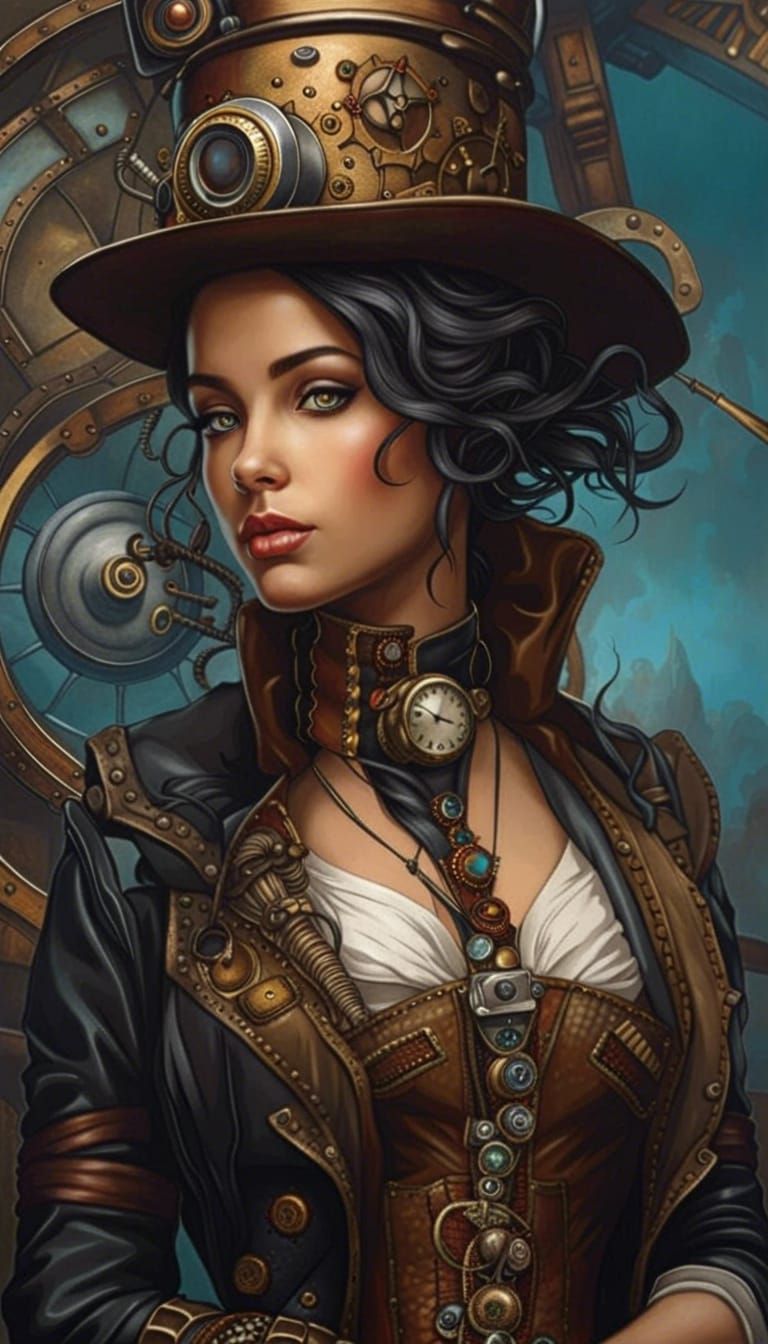 Steampunk Woman #72