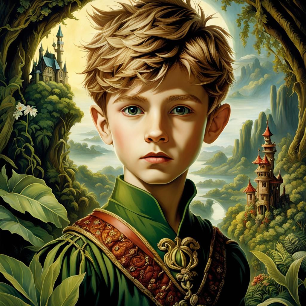 Young Peter Pan  by @Crystal
