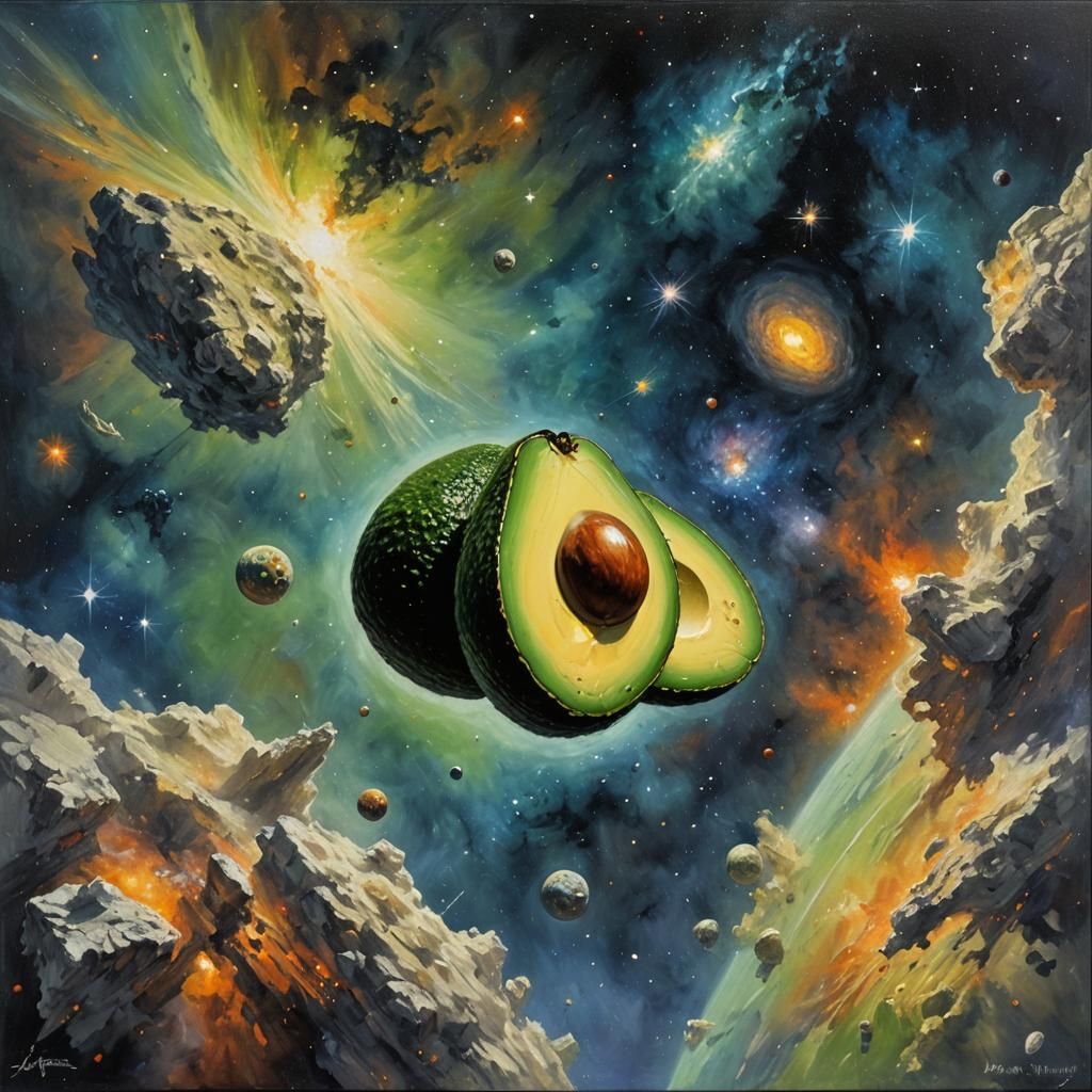 PLANET AVOCADO   by @WildPoppy