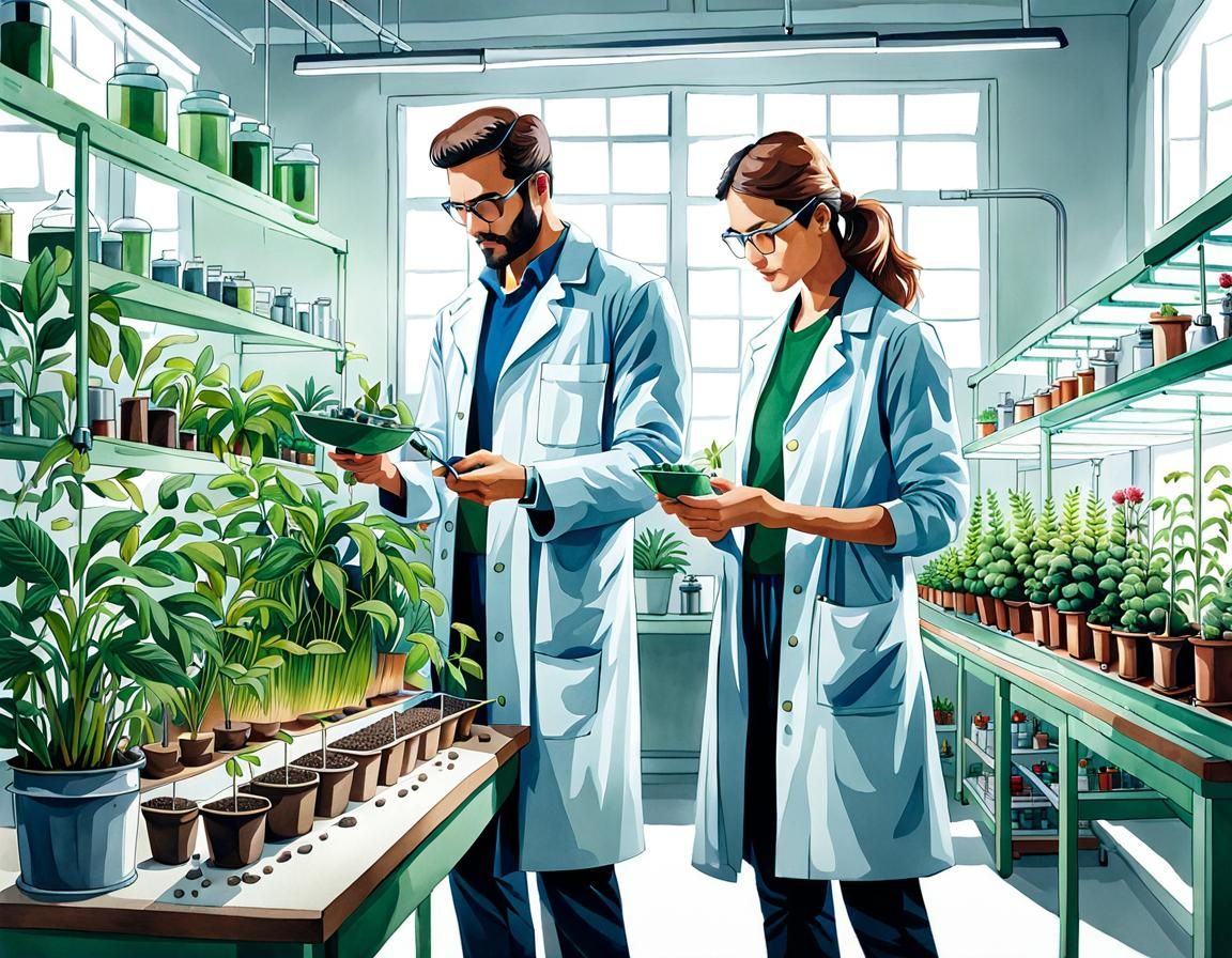 Nurturing Nature: A Scientist's Journey with Botanical Experimentation  by @Heralyn