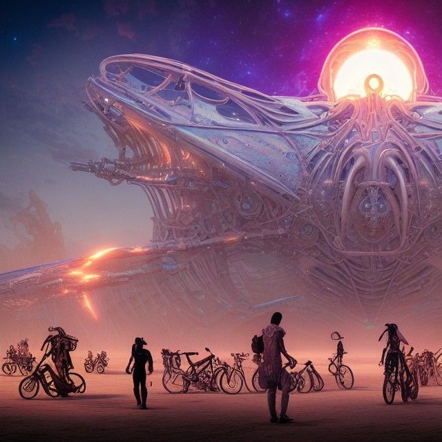 Burning Man Mega Structures