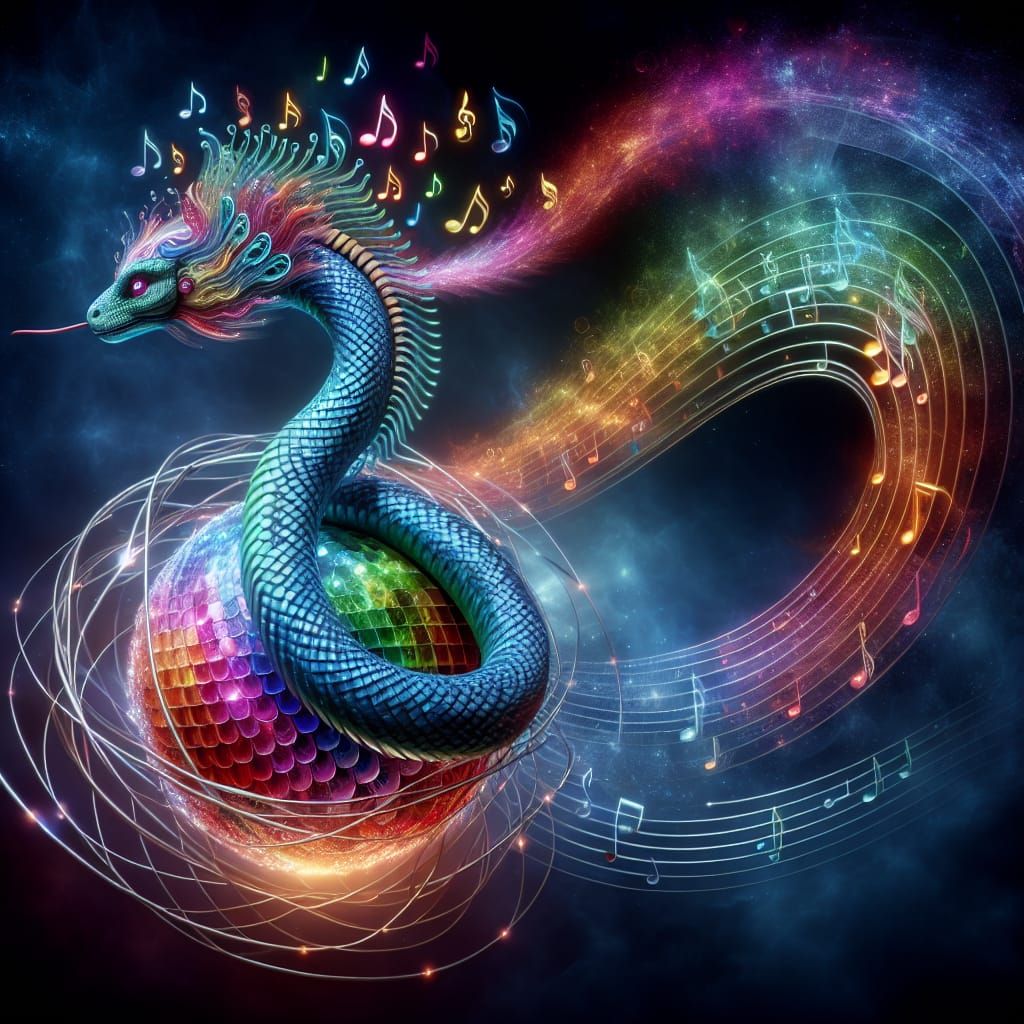 The Python prompt creates an AI