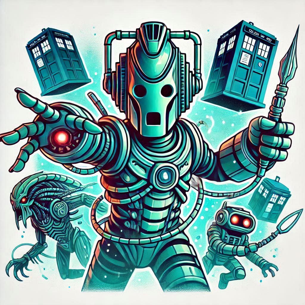 Alien x Cyberman