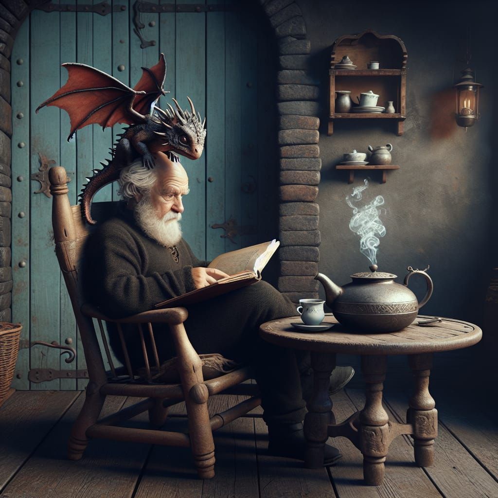 I think the tea is ready.