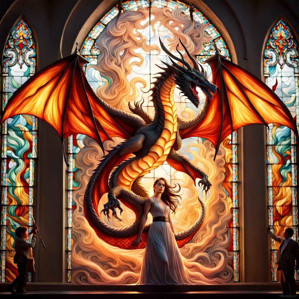 A Girl and Her Dragon