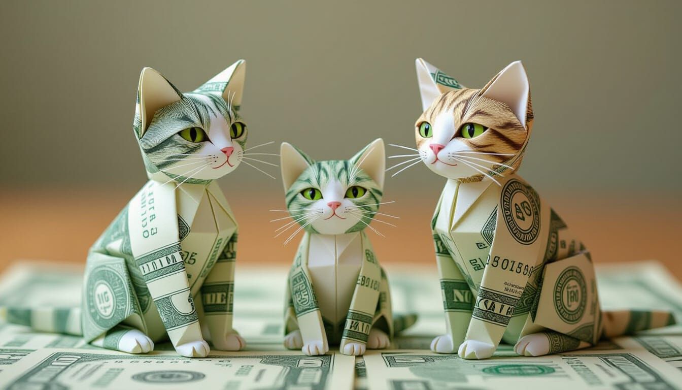 Feline Rich   by @Karen Ridley