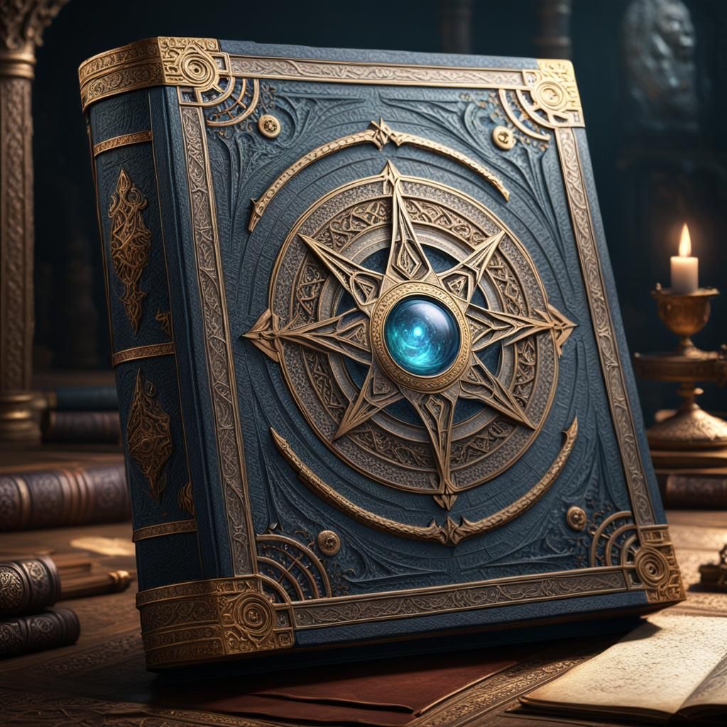 Ancient Grimoire!! - AI Generated Artwork - NightCafe Creator