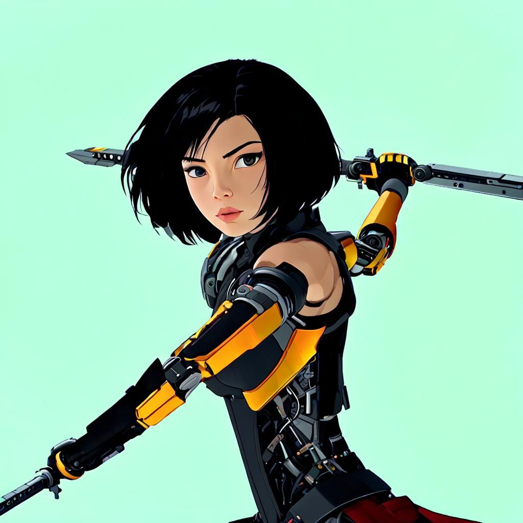 Alita, Yoko, Gally, absolutely lovely, beautiful, gorgeous a...