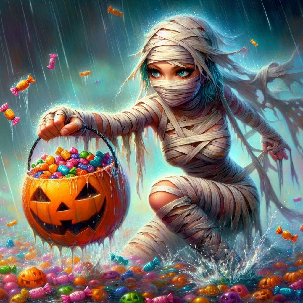 Neither Rain Nor Flood Will Keep Me From an Overflowing Cand...