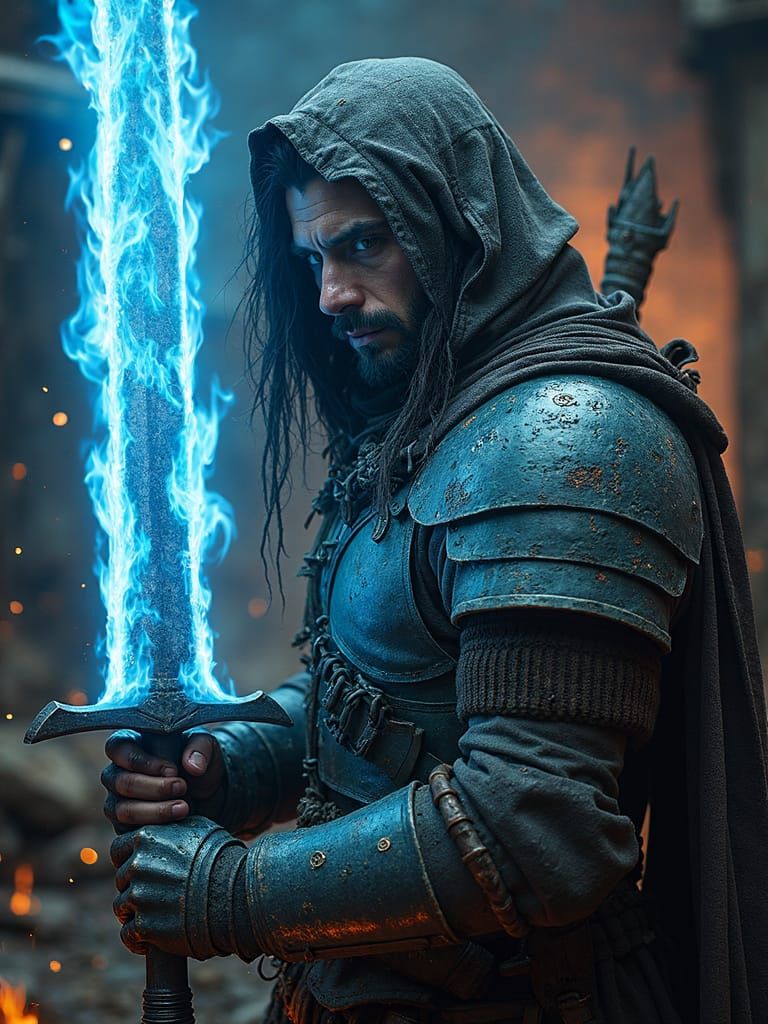 Elemental Sword  by @Dirk Danger