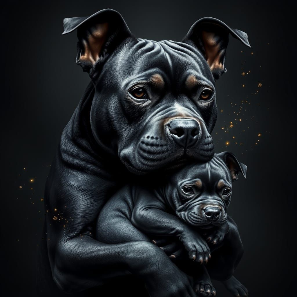 Ethereal Pitbull study  by @G Lo