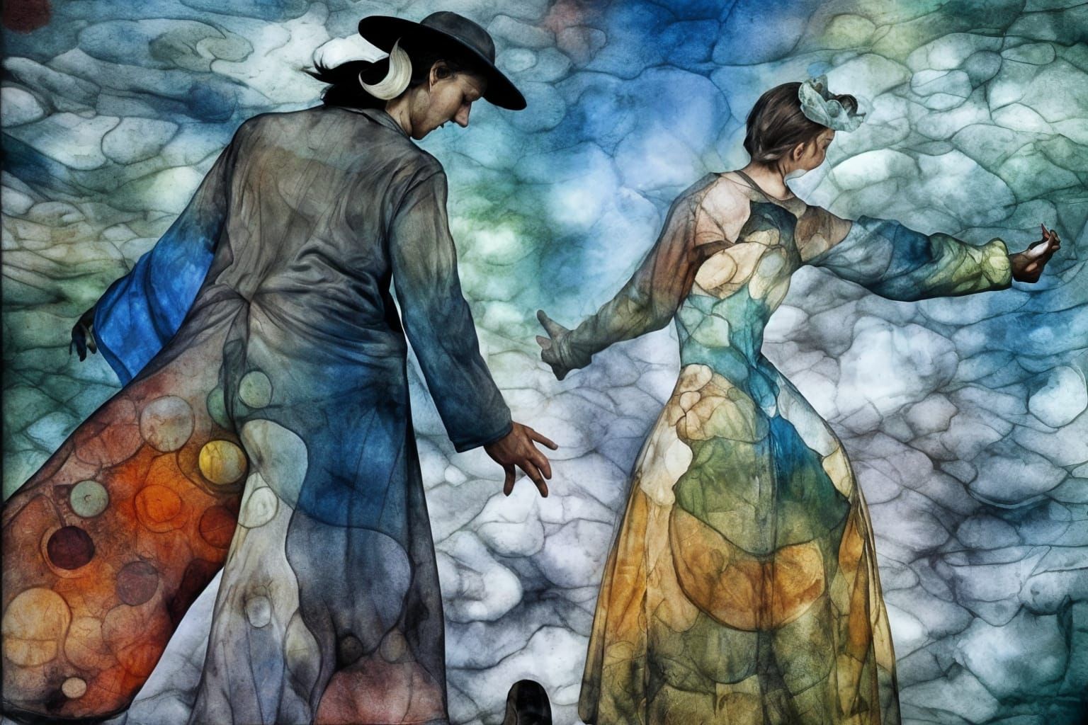 Stepping Out: Into the Misty Evening... +